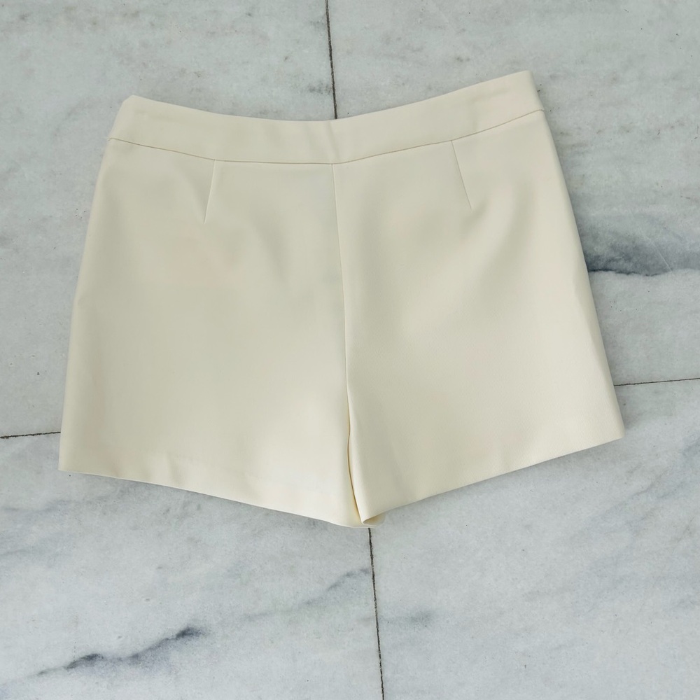 Zara Off-White Tailored Skort - Picture 2 of 12